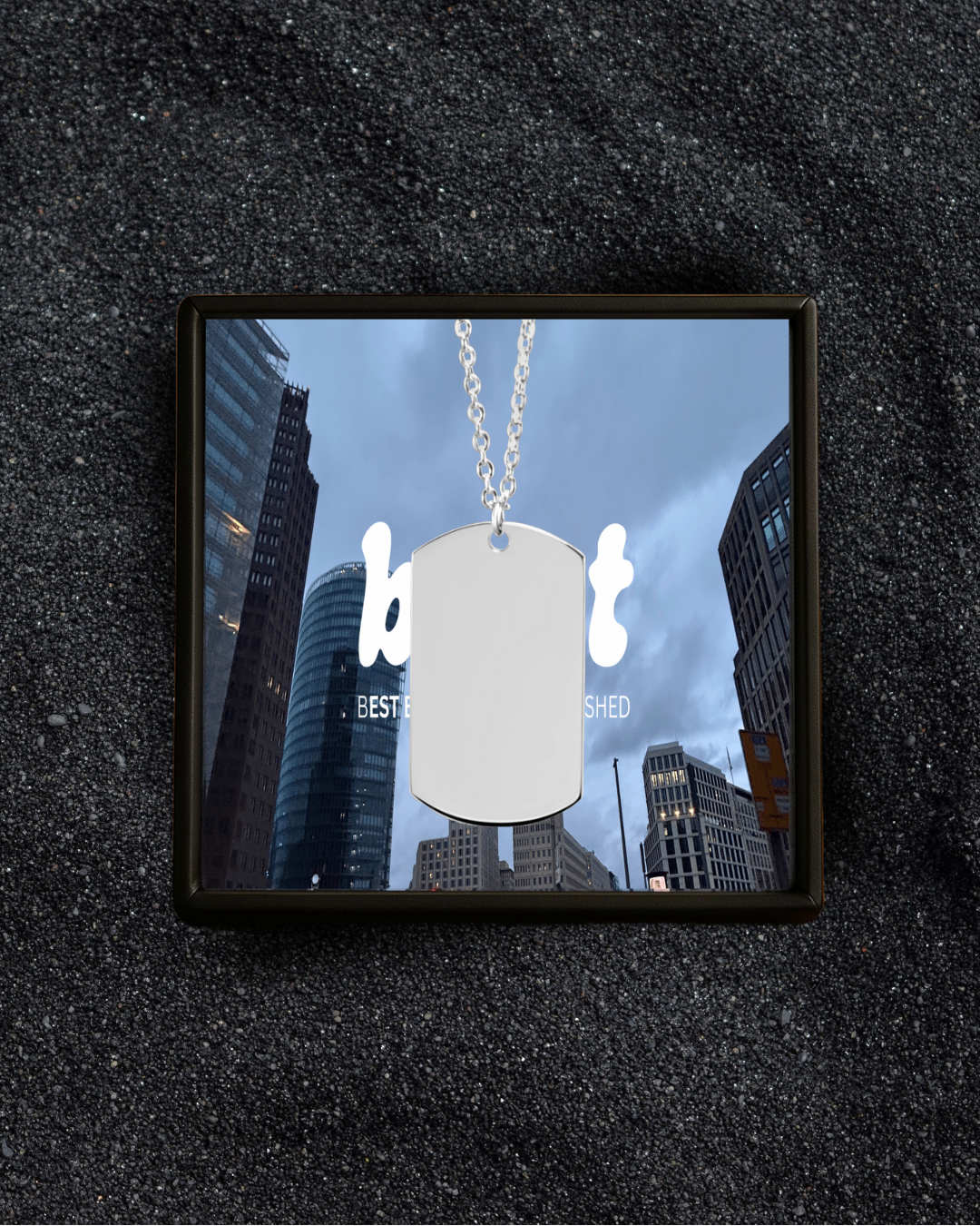 Octagon Shape Pendant Necklace